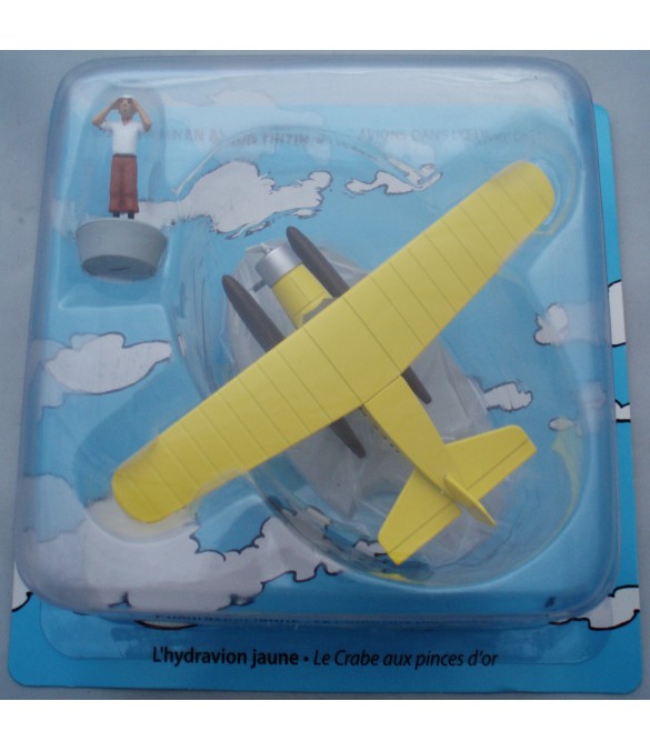 Tim und Struppi Wasserflugzeug Flugzeug BELLANCA 31-42 PACEMAKER