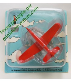Avion Tintin Stratonef H-22